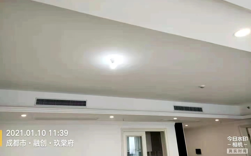 【融创玖棠府23-1-4000】日立家用中央空调多联机安装