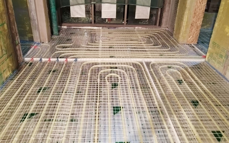 【山河玖璋4-602】德国威能地暖安装施工案例