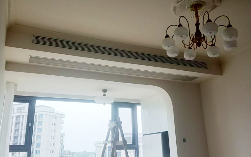 【东鑫苑云筑1-2-1---】日立家用中央空调风管机安装