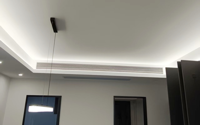 【山河玖章4-1----】日立家用中央空调多联机安装