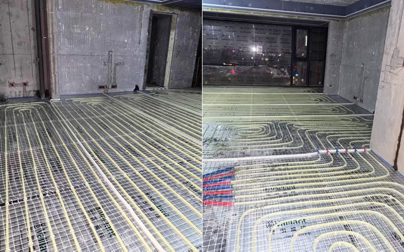 【中旅千川阅北苑7-1-1---】德国威能地暖安装施工案例