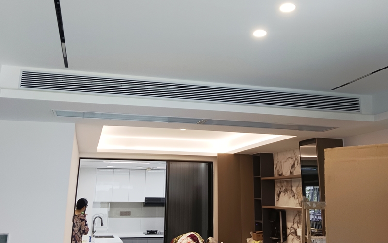 【学府尚郡8-2----】日立家用中央空调多联机安装