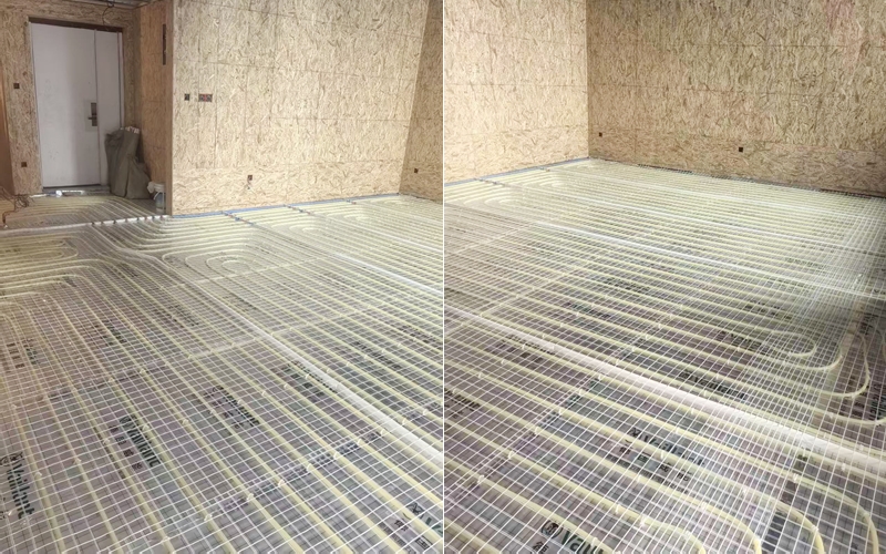 【卡地亚花园城蔚蓝阁B区12-1-703】德国威能地暖安装施工案例