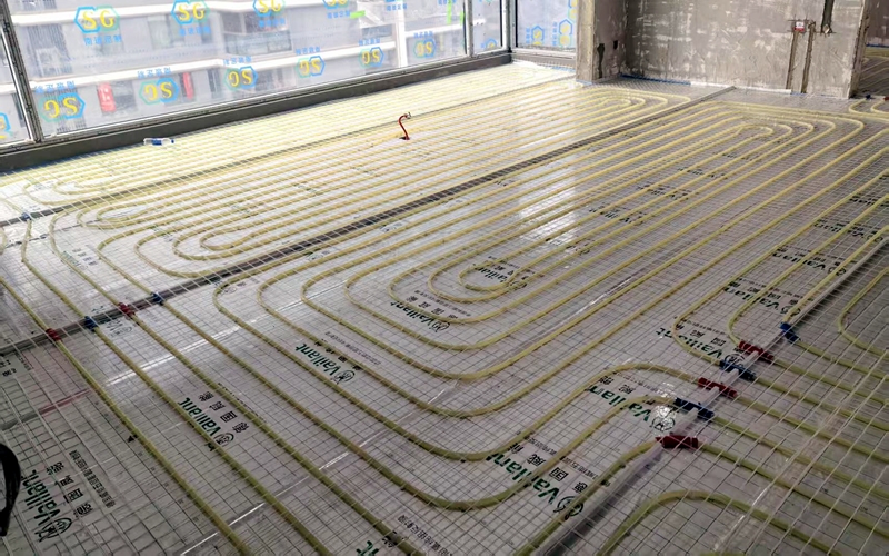 【招商未来公园城3-2----】德国威能地暖安装施工案例