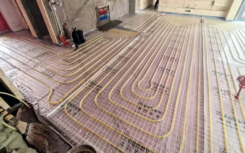 【招商未来公园城1-1-701】德国威能地暖安装施工案例